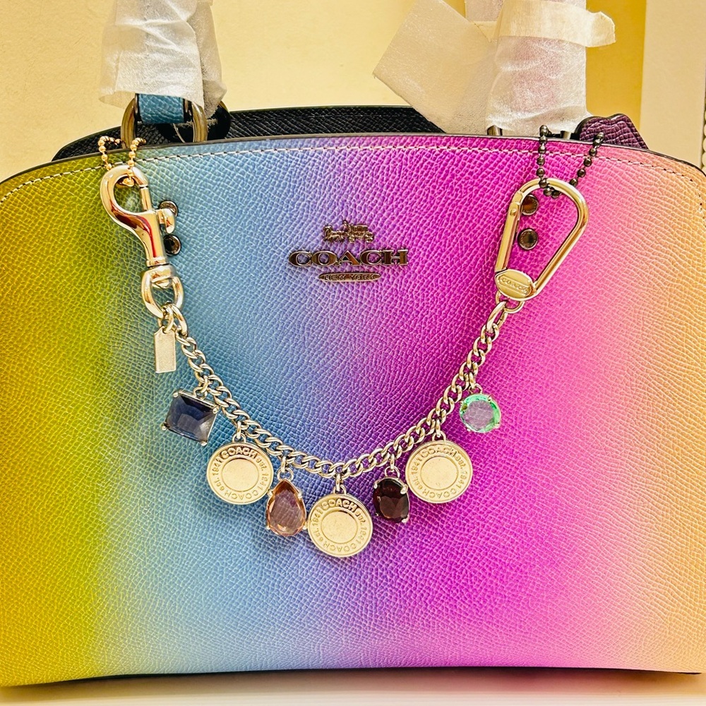 💰SOLD💰VERY RARE Coach 1941 Swag Bag Charm/ Keychain/ Bracelet - Picture 2 of 13